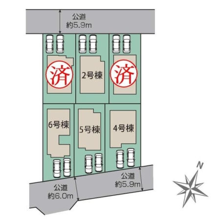 全体区画図 全体区画図