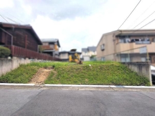 現地と前面道路 リーブルガーデン緑区細口2丁目 1号棟 外観