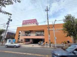 【スーパー】アオキスーパー名東よもぎ台店 600m 周辺環境