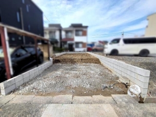 現地・前面道路 前面道路含む現地写真