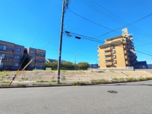 現地と前面道路 土地 天白区植田東6期 3号地 外観