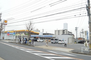 【コンビニ】ローソン天白大根町店 490m 周辺環境